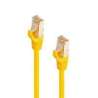 Fishing-Reels-Cablelist-CAT7-YELLOW-1Meter-SF-FTP-RJ45-Ethernet-Network-Cable-3
