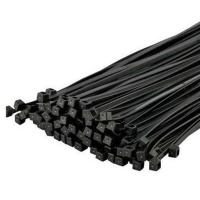 Rotanium 5mm x 150mm BLACK Nylon Cable Tie Zip 50pcs