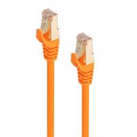 Cablelist Cat7 SF/FTP RJ45 Ethernet Network Cable - 50cm Orange