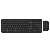Alcatroz Jellybean A2000 Wireless Keyboard & Mouse Combo - Black