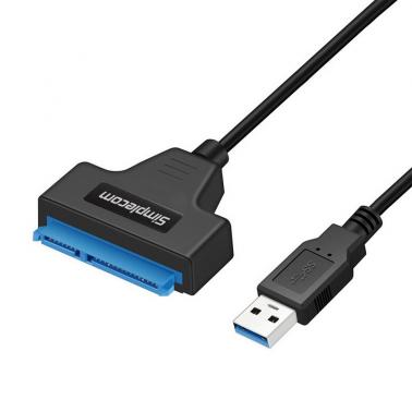 Simplecom USB 3.0 to SATA Adapter Cable for 2.5 SSD/HDD (SA128) - OPENED BOX 86744