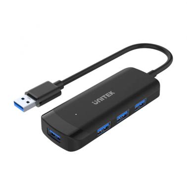 Unitek 4 Port USB-A 3.0 Powered Hub W/Micro USB Power Port - Umart.com.au