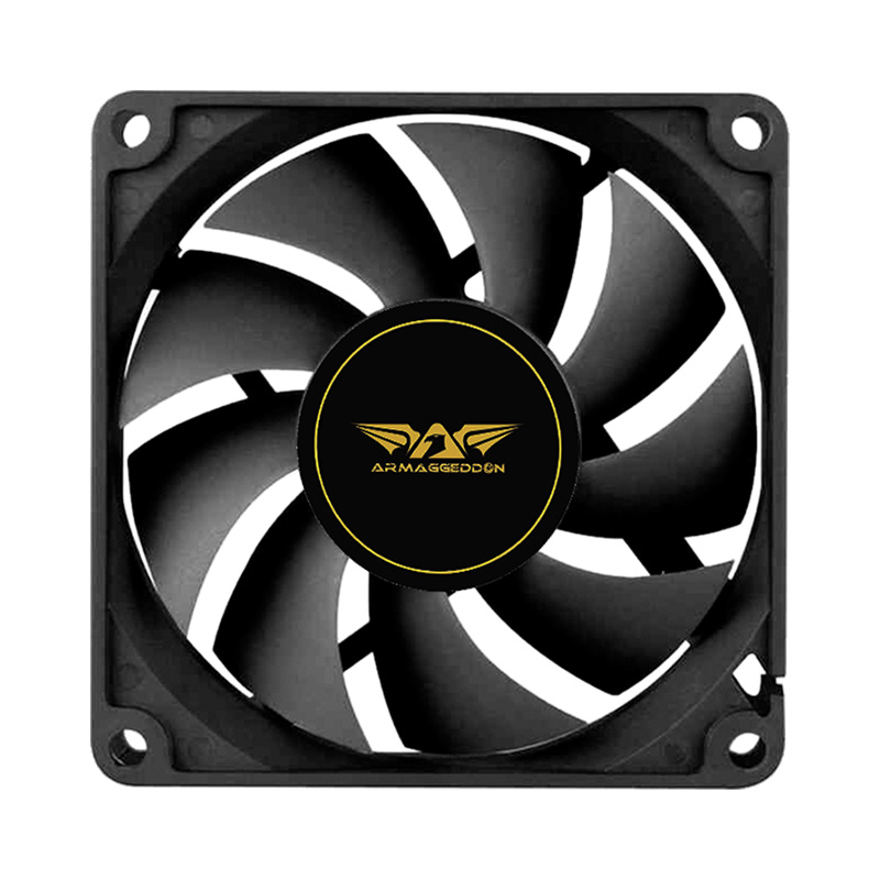 Armaggeddon SILENT-14 140mm Molex Case Fan - Black - Umart.com.au