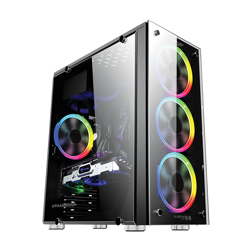 Armaggeddon KAGAMI K-5 Black Gaming ATX Case (KAGAMI K-5)