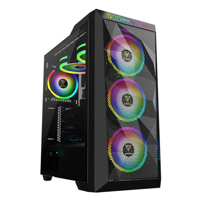 Gamdias Athena M1 Seamless ARGB Mid Tower Case (ATHENA M1)