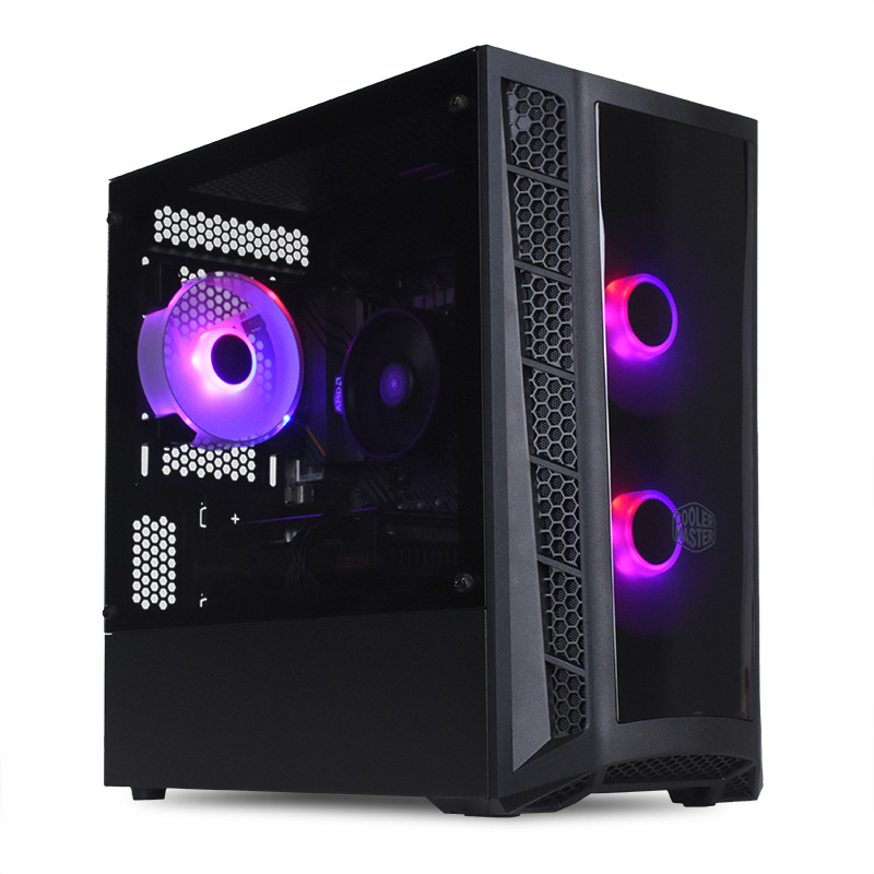 ゲーミングPC 白 RX6650XT Ryzen5 5500 【公式通販】