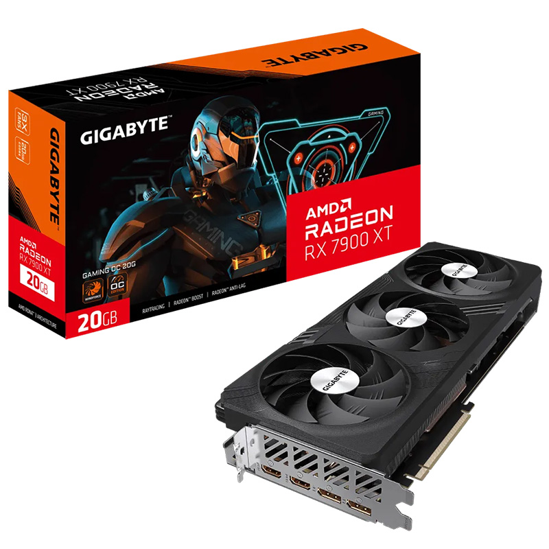 Gigabyte Radeon RX 7900 XT Gaming OC 20G Graphics Card - OPENED BOX 70085 (R79XTGAMING OC-20GD-70085)