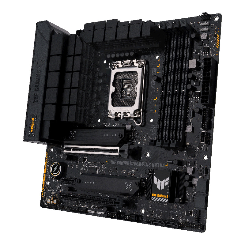 Asus TUF Gaming B760M-Plus WiFi DDR4 LGA 1700 mATX Motherboard (TUF GAMING B760M-PLUS WIFI D4)