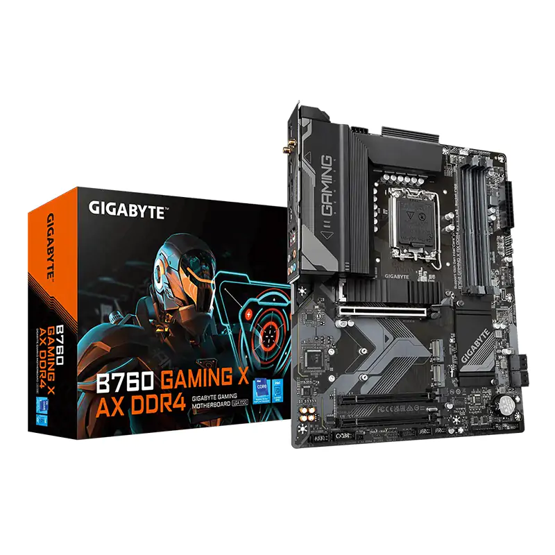Gigabyte B760 Gaming X AX D4 LGA 1700 ATX Motherboard (B760 GAMING X AX  DDR4)