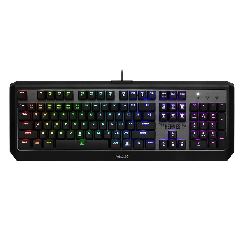 Gamdias Hermes P3 RGB Low Profile Mechanical Gaming Keyboard