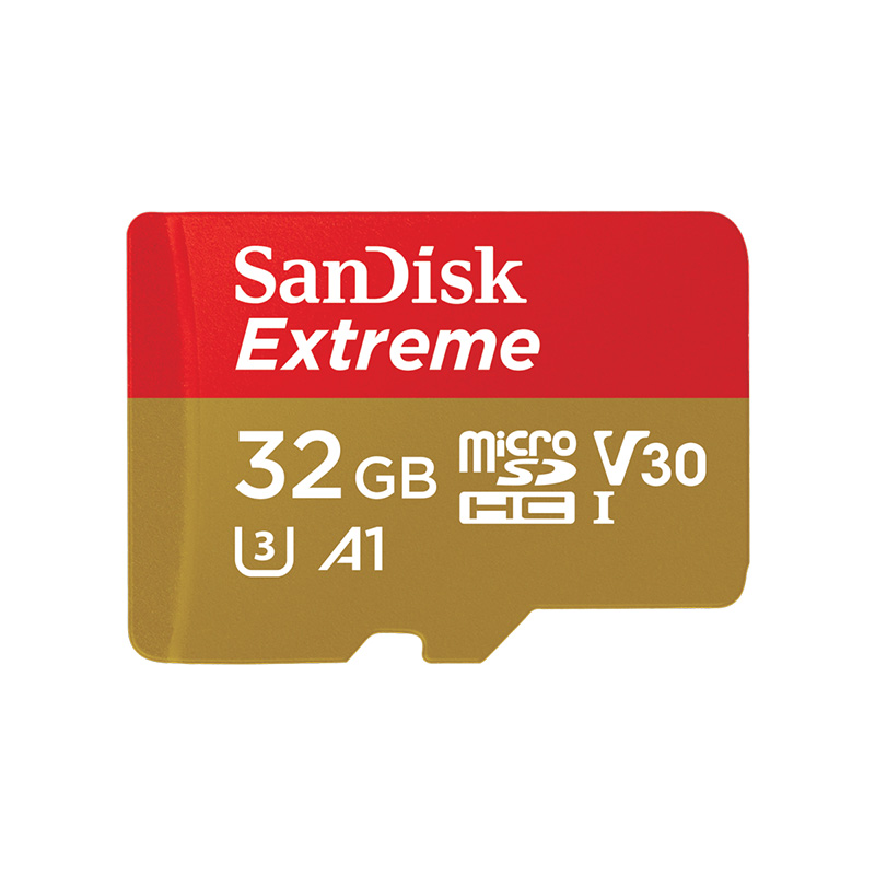 SanDisk Extreme Micro SDHC SQXAF 32GB Micro SD Card