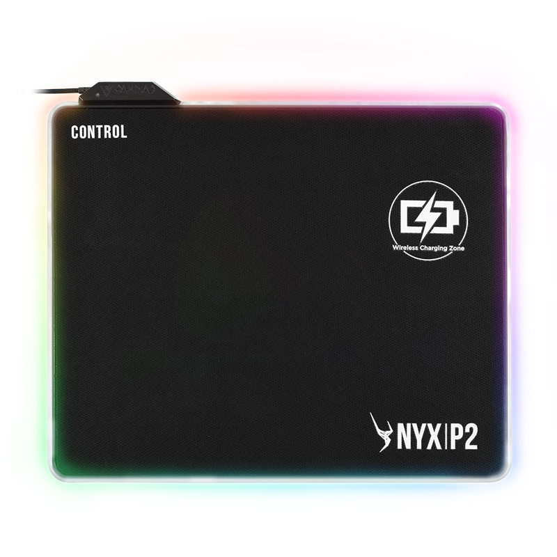 Gamdias NYX P2 Qi Wireless Charging RGB Mouse Pad