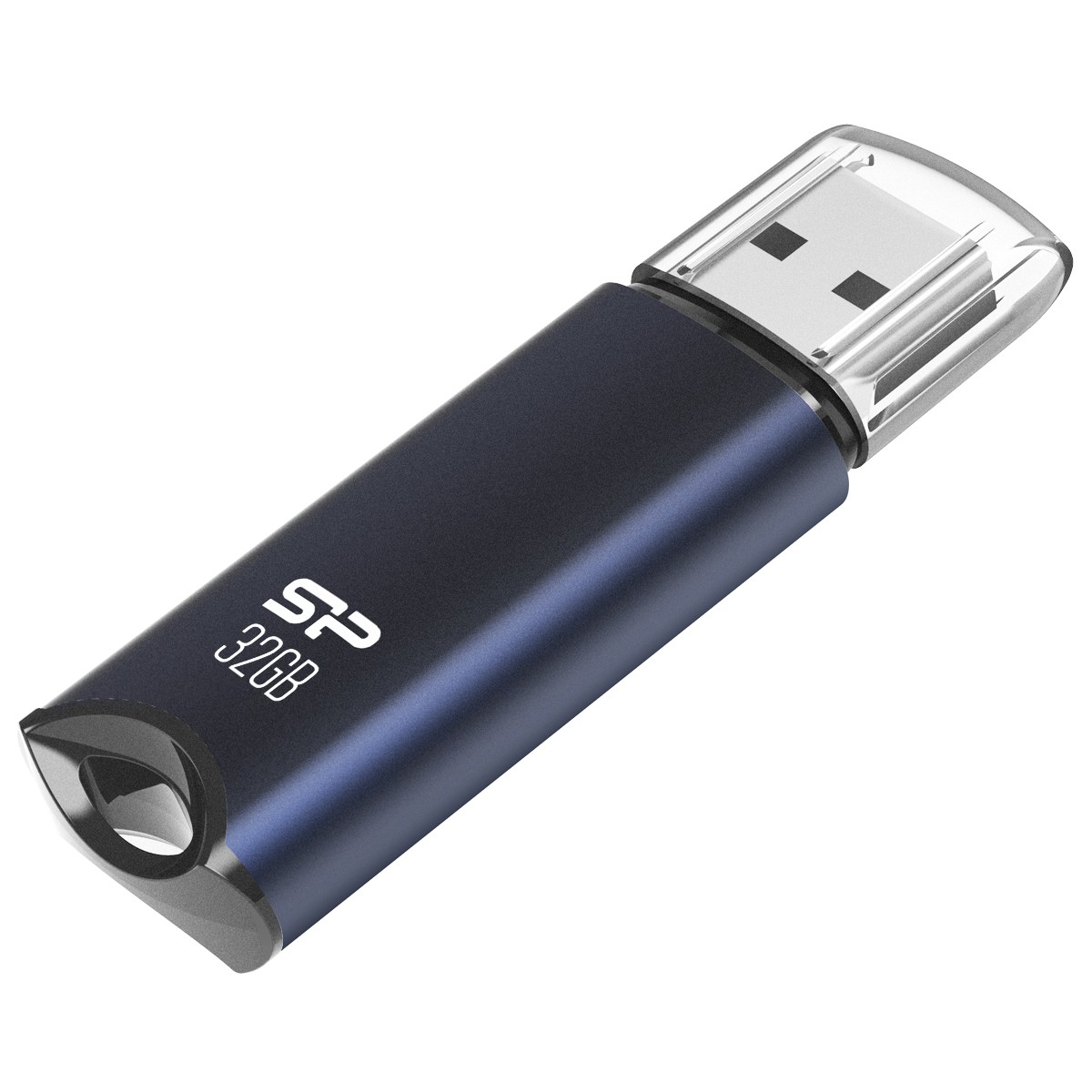 Silicon Power 32GB Marvel M02 USB 3.0 Flash Drive - Navy Blue