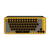 Logitech Pop Keys Wireless Mechanical Keyboard - Blast Yellow (920-010577)