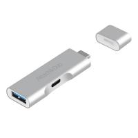 mbeat Attach Duo USB-C To USB 3.1 Adapter With Type-C Charging Port