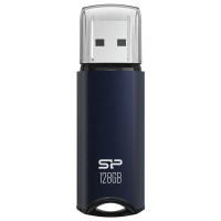 Silicon Power 128GB Marvel M02 USB 3.0 Flash Drive - Navy Blue