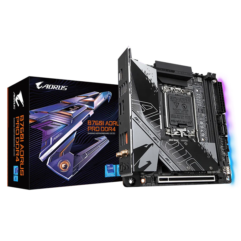 Gigabyte B760I Aorus Pro D4 LGA 1700 Mini ITX Motherboard (B760I-AORUS-PRO-DDR4)