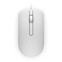 Dell MS116 Wired Optical Mouse - White