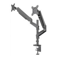 Monitor-Accessories-Vision-VM-GM324E-Mounts-Dual-Monitor-Adjustable-Desk-Arm-Black-1