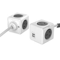 Powerboards-and-Adapters-Allocacoc-PowerCube-Extended-4-Outlets-2-USB-1-5M-Grey-2