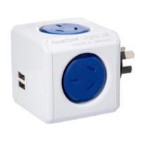 Powerboards-and-Adapters-Allocacoc-PowerCube-Original-2-Outlets-AU-Outlets-2-USB-Ports-with-Built-in-Surge-Protection-Blue-2