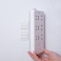 Powerboards-and-Adapters-Self-Adhesive-Power-Strip-Holder-No-Drill-Extension-Block-Wall-Mount-Fixator-Easy-to-Install-Sliding-Design-Attaches-to-Wood-Plastic-Metal-Ceramic-36