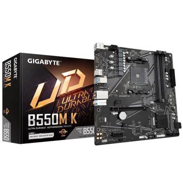 Gigabyte B550M K mATX AM4 Motherboard (GA-B550M-K) - OPENED BOX 86692