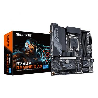 Gigabyte B760M Gaming X AX DDR5 LGA1700 mATX Motherboard (B760M-GAMING ...