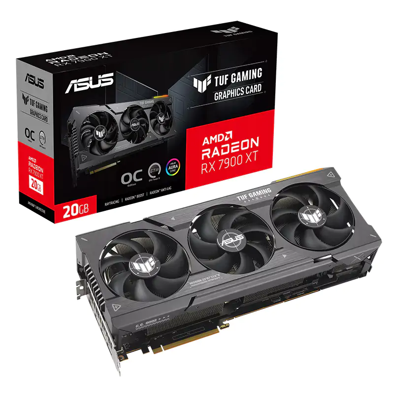 Asus TUF Gaming Radeon RX 7900 XT OC 20G Graphics Card (TUF