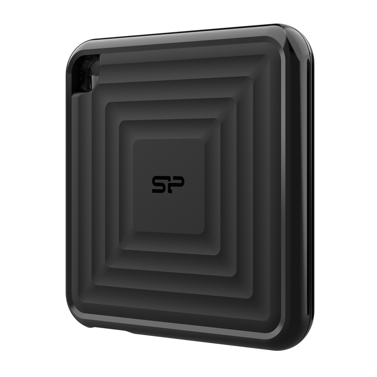 Silicon Power 960GB PC60 Rugged 540 MB/s USB C USB 3.2 Gen 2 Portable External SSD with 1 USB C to USB A cable