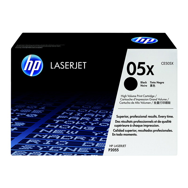 HP 05X High Yield Toner Cartridge - Black