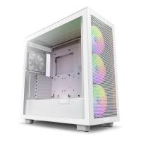 NZXT H7 Flow RGB Mid Tower ATX Case White