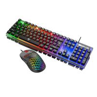 iPad-Accessories-Jingdi-V4-mechanical-touch-keyboard-mouse-set-game-set-luminous-wired-photoelectric-keyboard-2