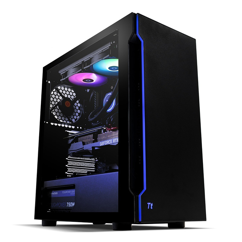 Thermaltake Infinity i5 12400F RTX 3060 500GB SSD 16GB RAM W11H Gaming Desktop PC (CA-4J1-00D1WA-02)