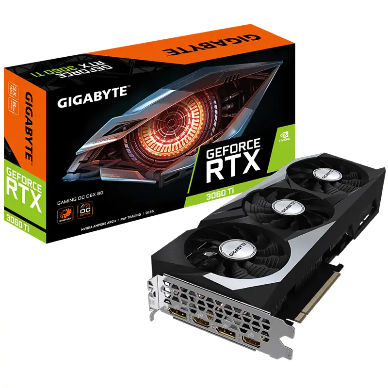 Gigabyte GeForce RTX 3060 Ti Gaming OC 8G D6X Graphics Card  (N306TX-GAMING-OC-8GD)