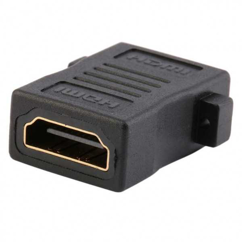 Cablelist 2K 180 Degree HDMI Female to HDMI Female Connector Adapter