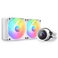 CPU-Cooling-Kraken-240-RGB-240mm-AIO-Liquid-Cooler-with-LCD-Display-White-5