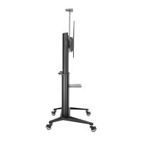 Interactive-Panels-Brateck-Ultra-Modern-Large-Screen-Aluminum-TV-Cart-for-up-to-140kg-70in-to-120in-Monitors-3
