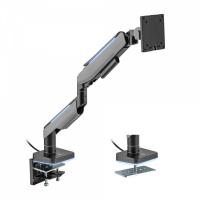 Brateck Heavy-Duty RGB Gaming Monitor Arm for 17in to 49in Monitors