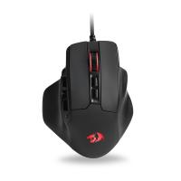 Redragon M806 Bullseye Gaming Mouse, 7 Programmable Buttons Wired RGB Gamer Mouse w/Ergonomic Natural Grip Build, Software Supports DIY Keybinds