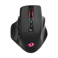 Redragon M811 PRO Wireless MMO Gaming Mouse, 15 Programmable Buttons RGB Gamer Mouse w/Ergonomic Natural Grip Build, Software Supports DIY Keybinds