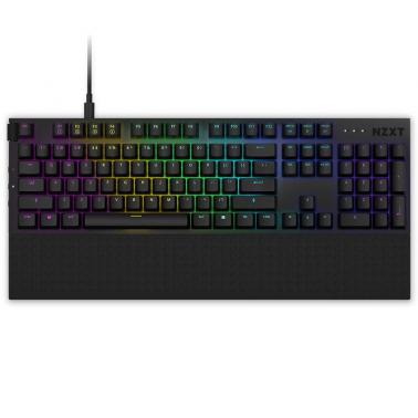 NZXT Function RGB Hot-Swappable Mechanical Keyboard - Black with ...