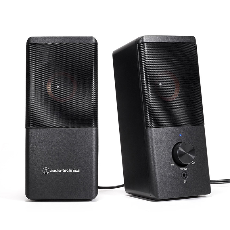 Audio Technica AT-SP95 USB Wired Active Desktop Speakers - Black