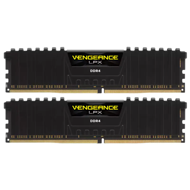 Corsair 64GB (2x32GB) CMK64GX4M2D3600C18 Vengeance LPX CL18 3600MHz DDR4 RAM - Black