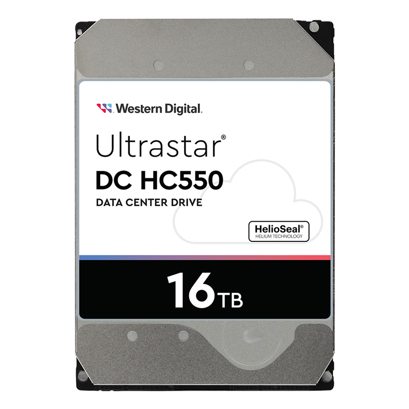 Western Digital Ultrastar DC HC550 16TB 7200RPM 3.5in SATA Hard Drive (0F38462)