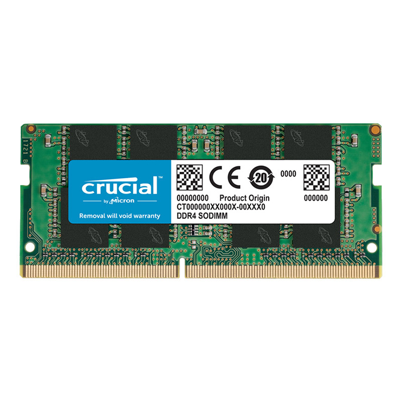 Crucial 4GB (1x4GB) DDR4 2666MHz SODIMM RAM (CT4G4SFS8266)