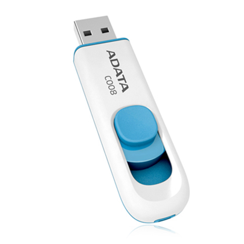 ADATA C008 32GB USB2.0 Flash Drive - White