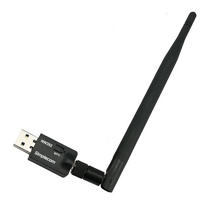 Simplecom USB wireless N Adapter with 5dBi Antenna (NW392)