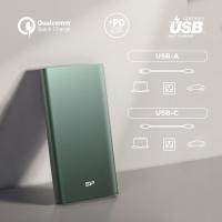 Mobile-Phone-Accessories-Silicon-Power-QP60-10000mAh-18W-PD-Quick-Charge-3-0-Power-Bank-smartBOOST-smartSHIELD-Portable-Charger-Green-15
