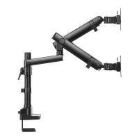Monitor-Accessories-Brateck-Dual-Monitor-Slim-Pole-Spring-Assisted-Monitor-Arm-with-USB-Port-3